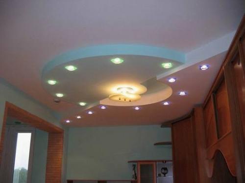 На сколько опускается потолок из гипсокартона. На сколько опускается потолок при ремонте