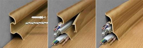 Напольный плинтус для ПВХ панелей. Зачем нужен напольный плинтус и почему выгоднее пластик?