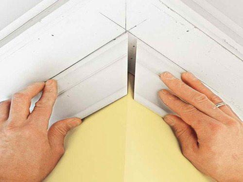 Как клеить багеты. Правила нарезки и стыковки