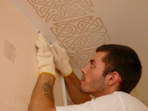 Вставка для натяжного потолка. Функции и выбор вставки 02