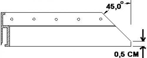 Как правильно запилить багет для натяжного потолка. Начало работы 07