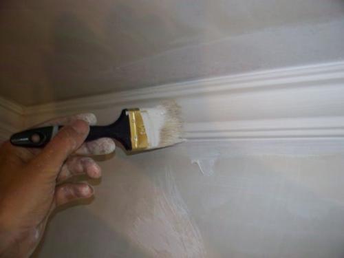 Какой краской красить потолочный плинтус. Как выбрать краску для потолочного молдинга