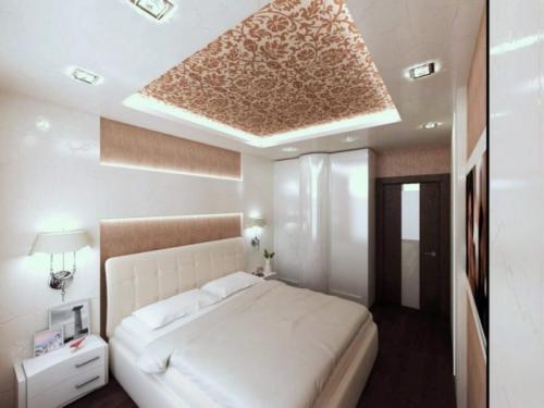 Натяжные потолки в спальне дизайн. Красивые варианты натяжного потолка в спальне