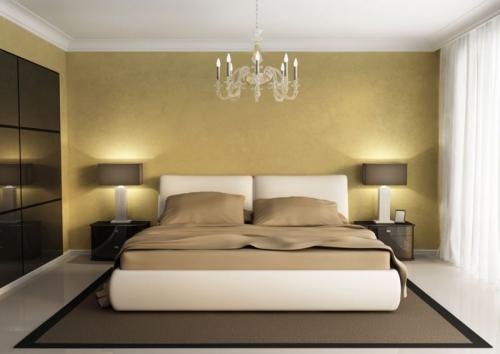 Натяжной потолок в спальне — 80 фото красивых вариантов в интерьере спальни