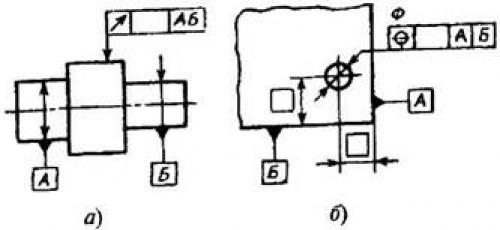 Как Указать Базу на чертеже. Обозначение баз