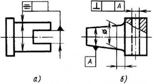 Как Указать Базу на чертеже. Обозначение баз