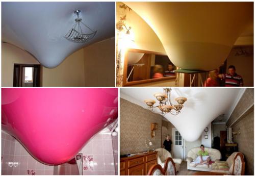 Контроль качества натяжных потолков.