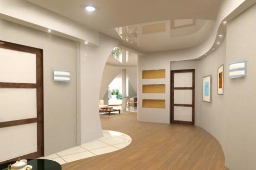 Натяжной потолок в квартире. Натяжные потолки: 85 красивых идей дизайна (фото)