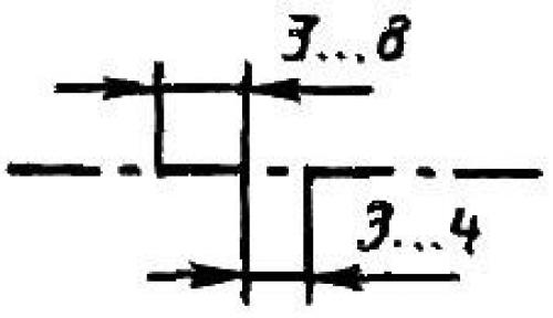 Типы линий на чертеже и их назначение.  Типы линий 02 Типы линий на чертеже и их назначение.  Типы линий 02