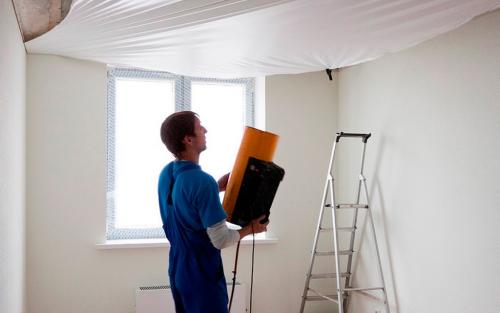 Виды монтажа натяжных потолков. Натяжные потолки