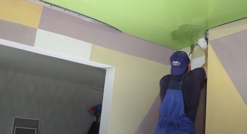 Виды монтажа натяжных потолков. ПВХ-плёнки