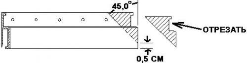 Как запиливать багет для натяжных потолков. Как правильно запилить багет для натяжного потолка? 04