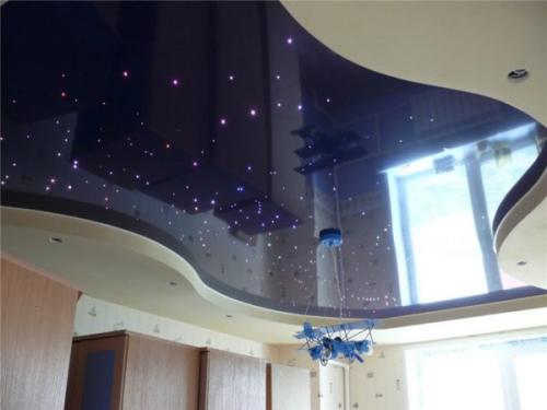 Крепление багета натяжного потолка к гипсокартону. Особенности крепления натяжных потолков к гипсокартону