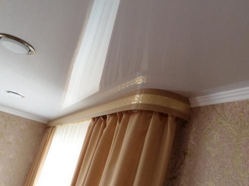 Карниз для натяжного потолка. Карнизы для натяжного потолка