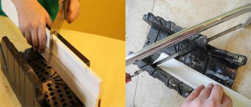 Как резать углы плинтуса на полу. Три рабочих способа подрезки плинтуса