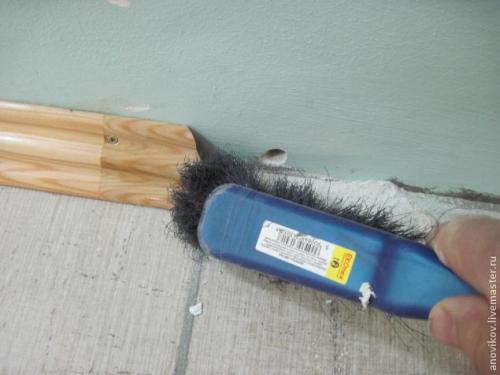 Монтаж деревянного плинтуса своими руками. Подготовка, расчет и нарезка 12 Монтаж деревянного плинтуса своими руками. Подготовка, расчет и нарезка 12