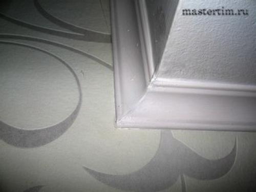 Заделка стыков потолочного плинтуса. Особенности процесса монтажа потолочных плинтусов 19