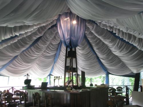 Тканевый натяжной потолок своими руками. Потолок из ткани своими руками