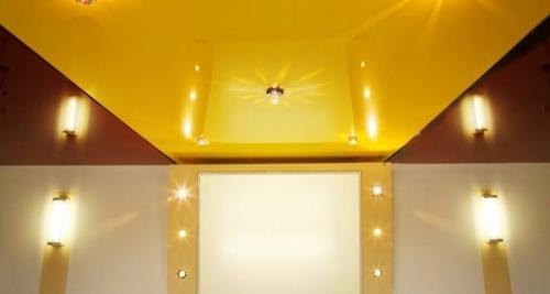 При какой высоте потолка можно делать натяжные потолки. Сколько сантиметров от пола устанавливать натяжной потолок.