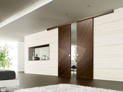 Натяжной потолок если проем до потолка. Оформление проема 19