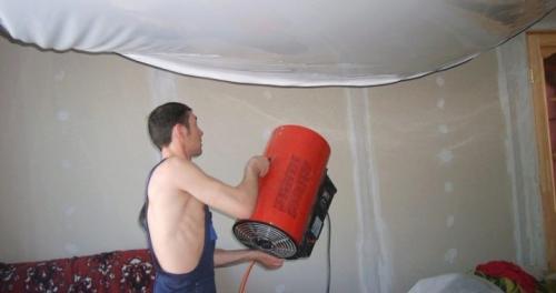 Краткая инструкция по монтажу натяжного потолка. Пошаговая инструкция по монтажу 07