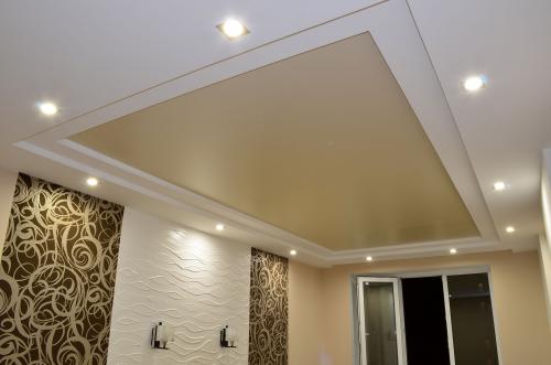 Минимальная высота натяжного потолка