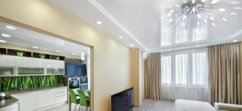 Устройство натяжных потолков в зависимости от материала.