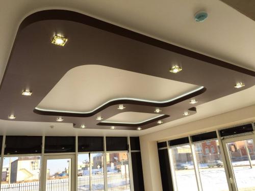 Устройство натяжных потолков в зависимости от материала.