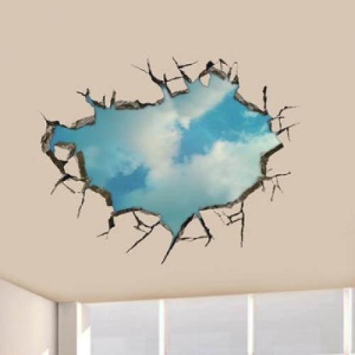 Наклейки на натяжной потолок. Цены на наклейки на потолок