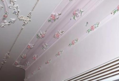 Поклейка багетов углы. Как багеты клеить на обои