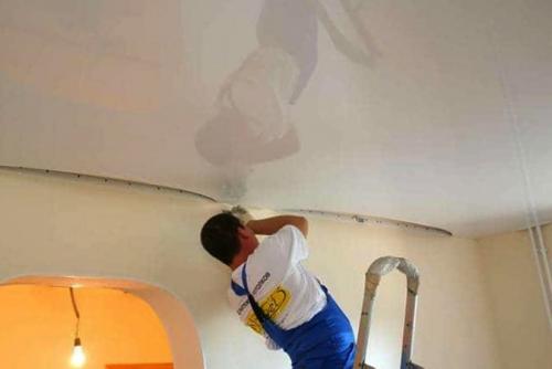 Сколько стоит натяжной потолок на 18 кв м. Сколько стоит натяжной потолок за 1 м2 с установкой?