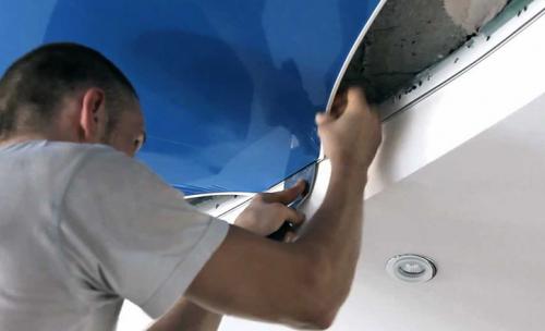 Натяжные потолки 10 кв м. Сколько в среднем стоит натянуть натяжной потолок