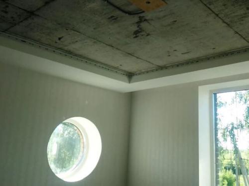 Установка багета для натяжных потолков. Крепление 03 Установка багета для натяжных потолков. Крепление 03