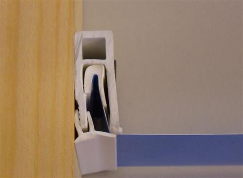 Установка алюминиевого багета для натяжного потолка. Виды профиля