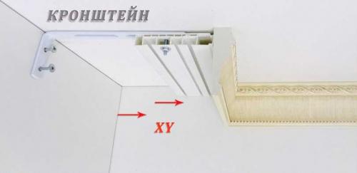 Карниз для штор потолочный однорядный. Потолочный карниз: ТОП-160 фото-обзоров разновидностей. Особенности установки, идеи дизайна в интерьере