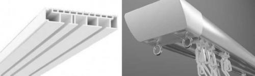 Карниз для штор. По типу