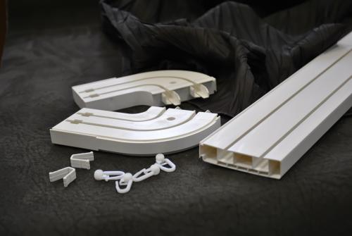 Карниз для штор потолочный. Материал для потолочного карниза