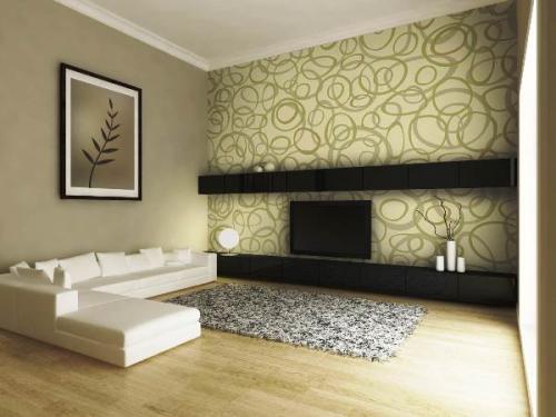 На какую стену клеить обои с рисунком. Способы поклейки обоев-компаньонов