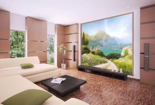 Обои с багетной рамкой. Нюансы выбора