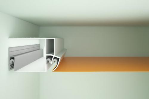 Натяжные потолки гарпун или штапик. Гарпун или штапик: какая система крепления под натяжные потолки самая лучшая