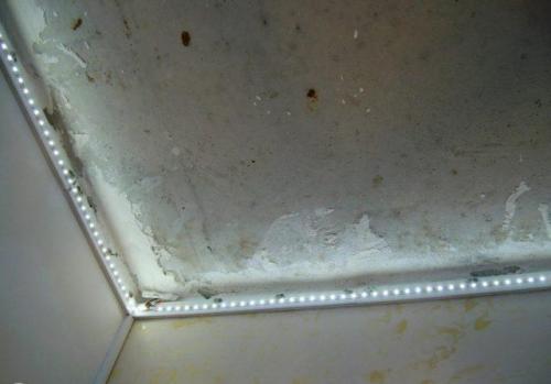 Профиль для натяжного потолка со светодиодной лентой. Как правильно установить подсветку из светодиодной ленты под натяжной потолок