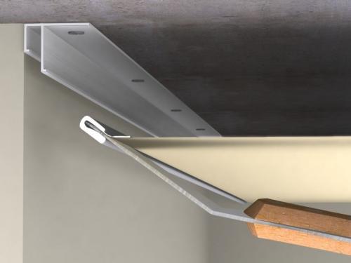 На каком расстоянии от потолка крепить багет. Минимальная высота потолка в зависимости от крепления багета