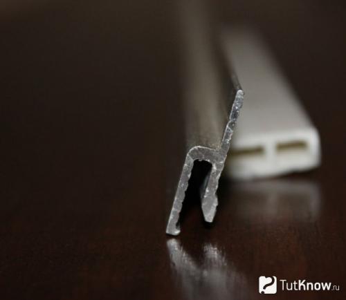 Профиль для натяжного потолка размеры. Общие принципы крепления профиля для натяжного потолка