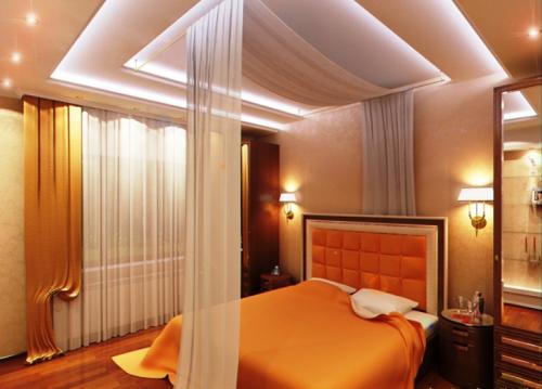 Профиль для парящего потолка с подсветкой. Парящий потолок