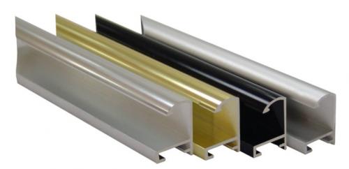 Алюминиевый багет идеально впишется в современный интерьер. Виды