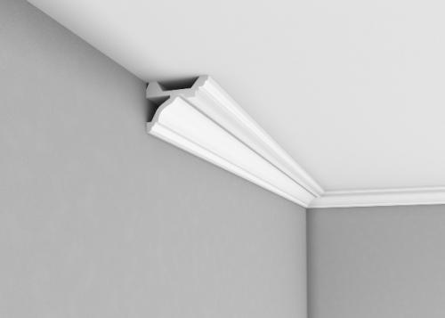 Выбор багетов для потолка. Типы потолочных багетов 08