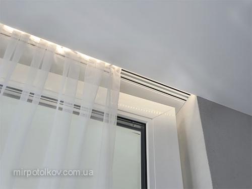 Потолочная ниша в натяжном потолке. Ниша, как важный элемент конструкции натяжной системы 05