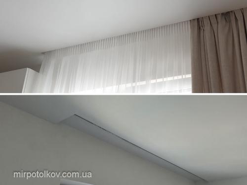 Потолочная ниша в натяжном потолке. Ниша, как важный элемент конструкции натяжной системы 09