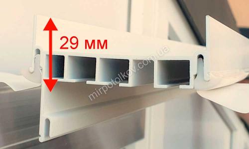 Потолочная ниша в натяжном потолке. Ниша, как важный элемент конструкции натяжной системы 13