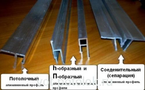 Натяжной потолок с алюминиевым профилем. Алюминиевый профиль для натяжных потолков – возможные варианты и способы их установки